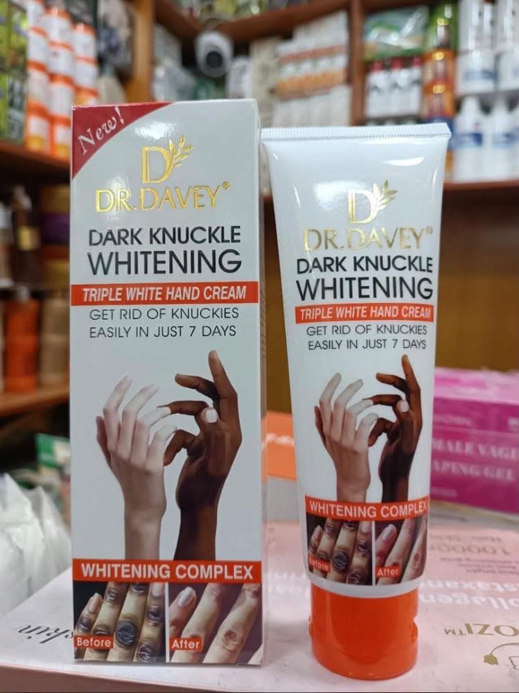 Dark knuckle whitening