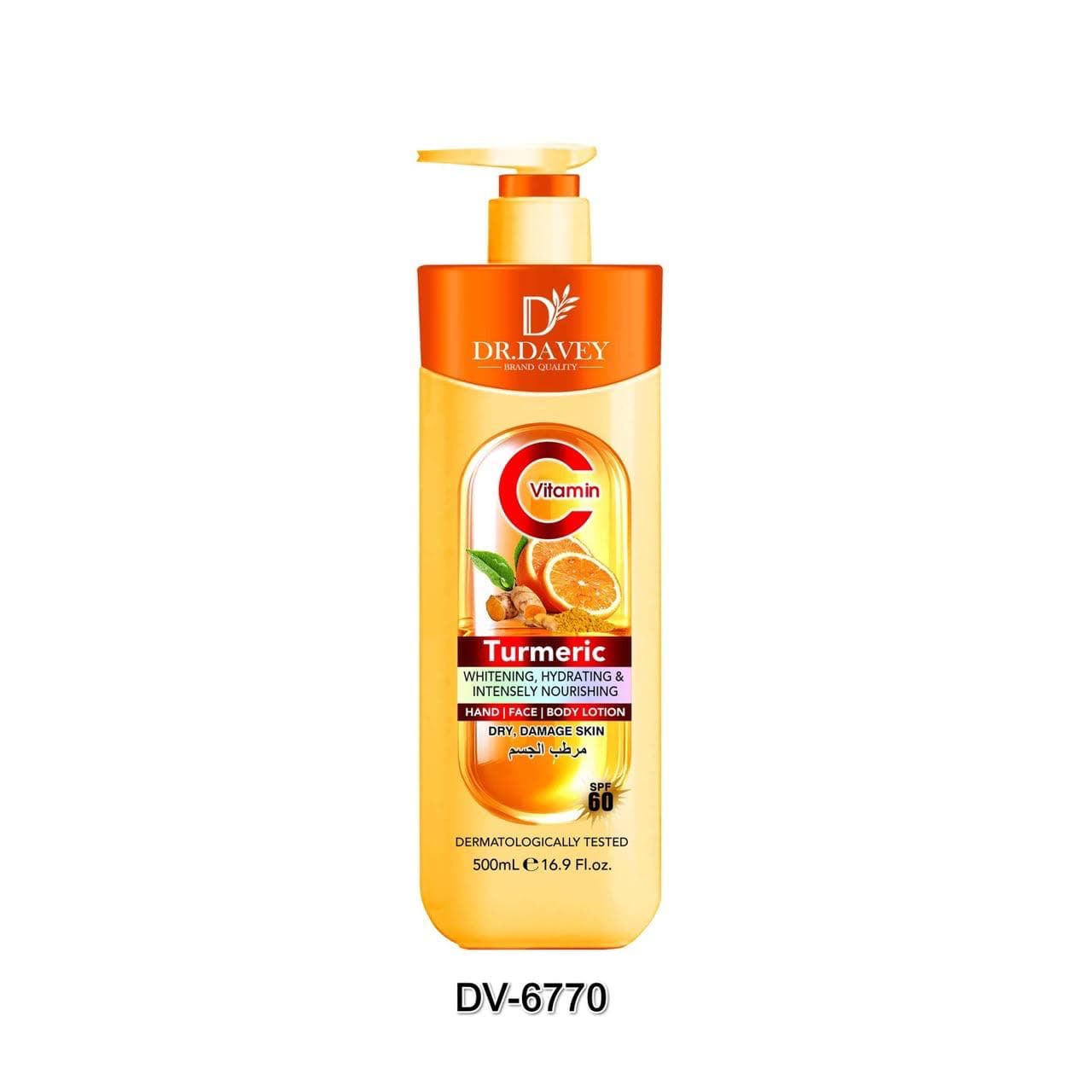 Tumeric body lotion