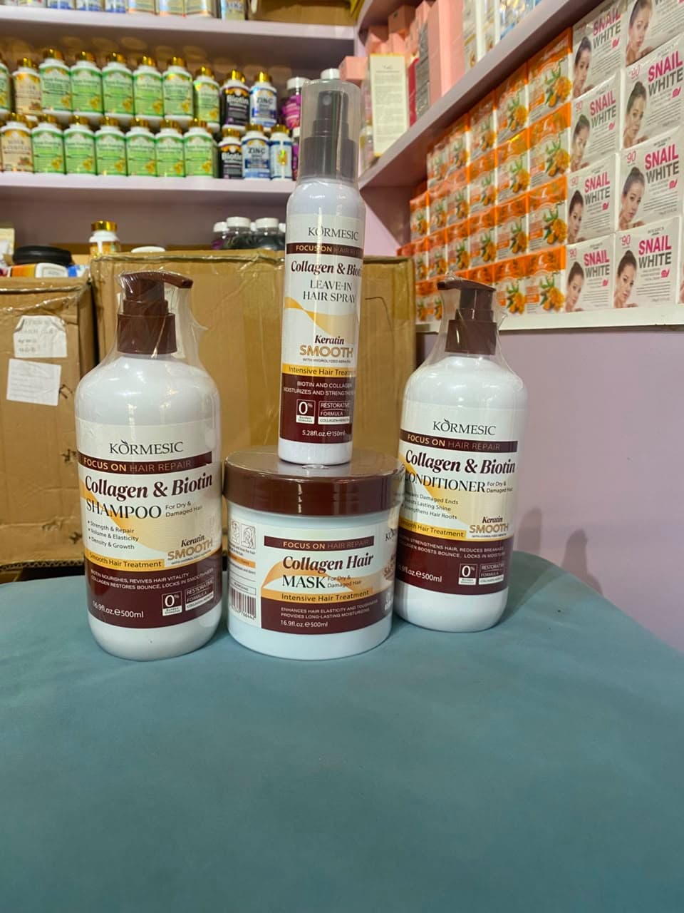 Kormesic Collagen & Biotin Shampoo