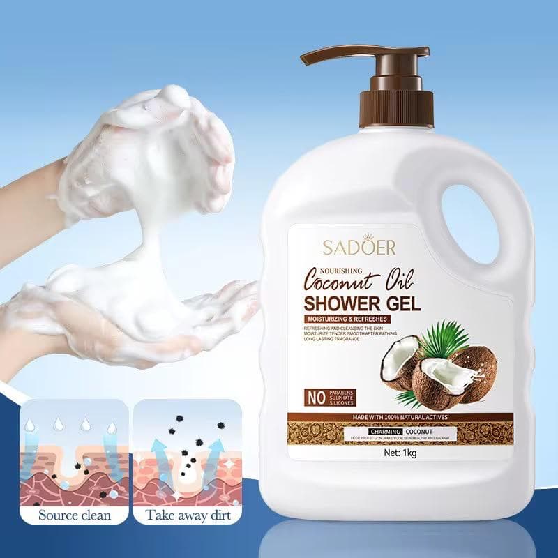 Sadoer Coconut Oil Shower gel